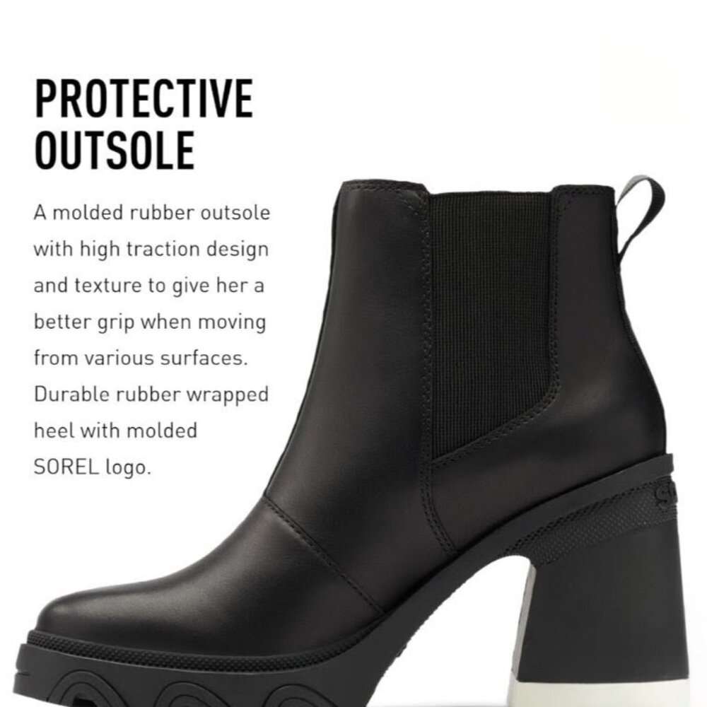 Sorel Women's Brex Heel Chelsea Boots - Picture 4 of 10